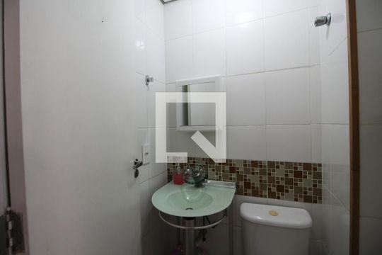 Lavabo de casa de condomínio à venda com 2 quartos, 70m² em Taquara, Rio de Janeiro