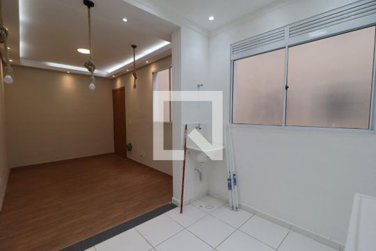 Cozinha de apartamento para alugar com 2 quartos, 42m² em Geraldo Correia de Carvalho, Ribeirão Preto