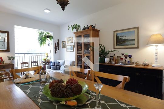 Sala de apartamento à venda com 2 quartos, 64m² em Jardim Monte Kemel, São Paulo