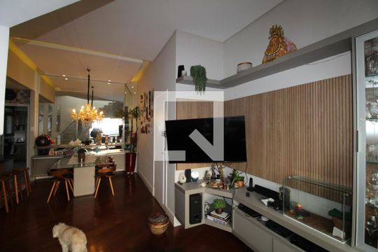 Sala de apartamento para alugar com 3 quartos, 210m² em Parque Residencial Aquarius, São José dos Campos