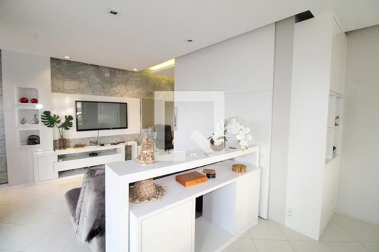 Cobertura - Sala de apartamento para alugar com 3 quartos, 210m² em Parque Residencial Aquarius, São José dos Campos