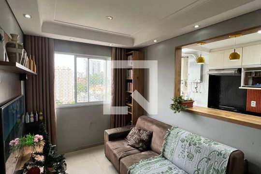 Sala de apartamento à venda com 2 quartos, 47m² em Jardim Umarizal, São Paulo