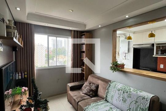 Sala de apartamento à venda com 2 quartos, 47m² em Jardim Umarizal, São Paulo