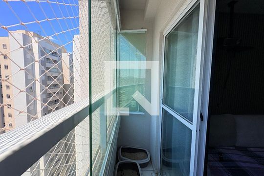 Varanda  de apartamento para alugar com 2 quartos, 47m² em Ponte Sao Joao, Jundiaí