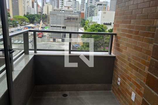 Varanda do Studio de kitnet/studio à venda com 1 quarto, 25m² em Perdizes, São Paulo