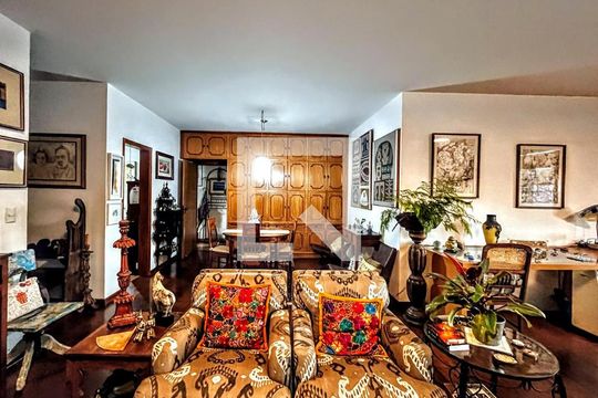 Sala de apartamento para alugar com 3 quartos, 184m² em Centro, Campinas