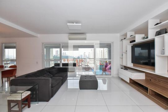 Sala de apartamento à venda com 3 quartos, 200m² em Vila Andrade, São Paulo