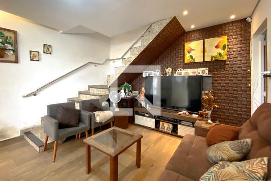 Sala de casa à venda com 4 quartos, 420m² em São Geraldo, Belo Horizonte