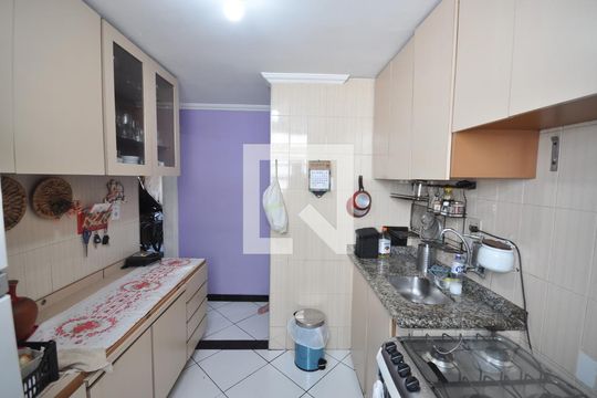 Cozinha de apartamento à venda com 3 quartos, 54m² em Jardim Julieta, São Paulo