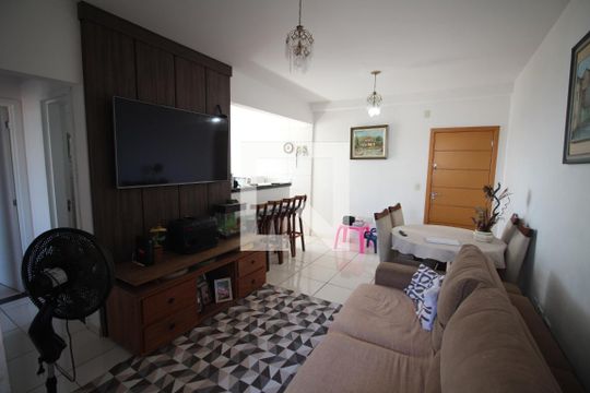 Sala de apartamento à venda com 2 quartos, 70m² em Riacho das Pedras, Contagem