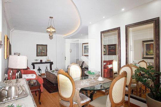 Sala de apartamento à venda com 3 quartos, 150m² em Jardim Botânico, Porto Alegre