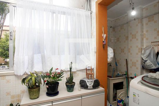 Área de Serviço de apartamento à venda com 3 quartos, 150m² em Jardim Botânico, Porto Alegre