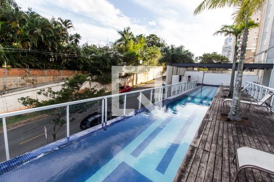 Área comum - Piscina de apartamento para alugar com 1 quarto, 45m² em Melville Empresarial Ii, Barueri
