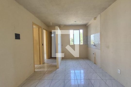 Sala/Cozinha de apartamento para alugar com 2 quartos, 57m² em Canudos, Novo Hamburgo