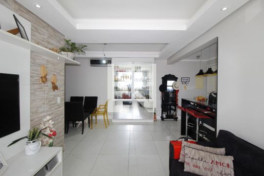 Sala de apartamento à venda com 3 quartos, 86m² em Passo D’areia, Porto Alegre