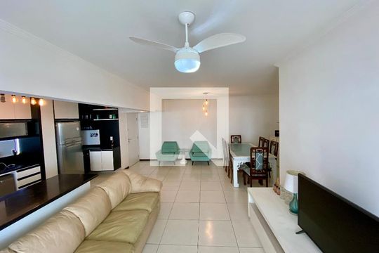 Sala/Cozinha de apartamento para alugar com 3 quartos, 168m² em Vila Assuncao, Praia Grande