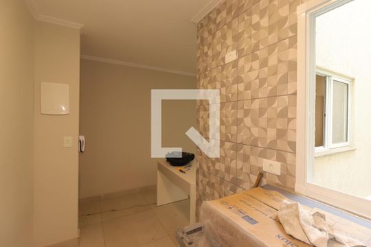 Cozinha de apartamento à venda com 1 quarto, 80m² em Parque das Nações, Santo André