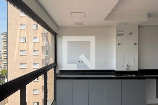 Área de Serviço de apartamento à venda com 3 quartos, 65m² em Vila Assunção, Santo André