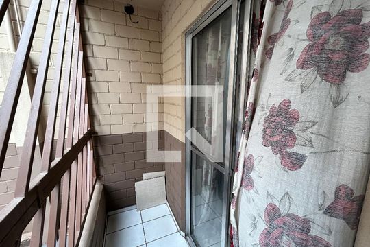 Varanda da Sala de apartamento à venda com 2 quartos, 64m² em Jardim Iporanga, Guarulhos