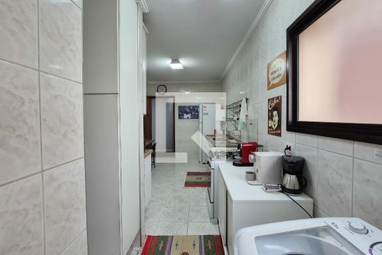 Área de Serviço de apartamento à venda com 3 quartos, 107m² em Jardim Chácara Inglesa, São Bernardo do Campo
