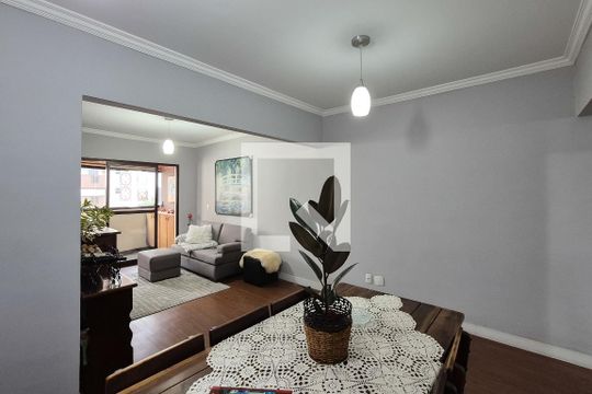 Sala de apartamento à venda com 3 quartos, 107m² em Jardim Chácara Inglesa, São Bernardo do Campo