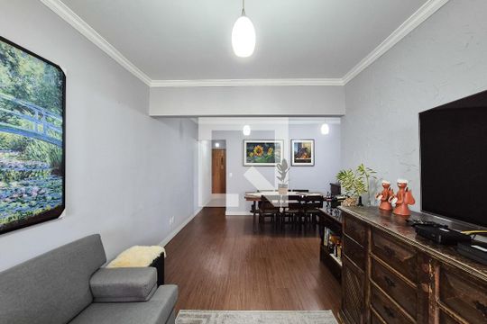 Sala de apartamento à venda com 3 quartos, 107m² em Jardim Chácara Inglesa, São Bernardo do Campo