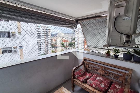 Varanda da Sala de apartamento à venda com 3 quartos, 79m² em Vicente de Carvalho, Rio de Janeiro