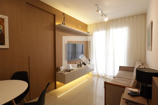 Sala de apartamento à venda com 2 quartos, 49m² em Parque Reboucas, São Paulo