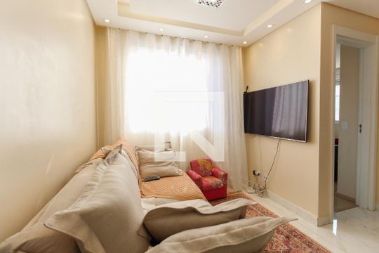 Sala de apartamento para alugar com 2 quartos, 43m² em Cidade Lider, São Paulo