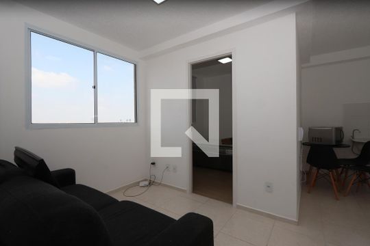 Sala de apartamento à venda com 2 quartos, 37m² em Conjunto Habitacional Teotonio Vilela, São Paulo