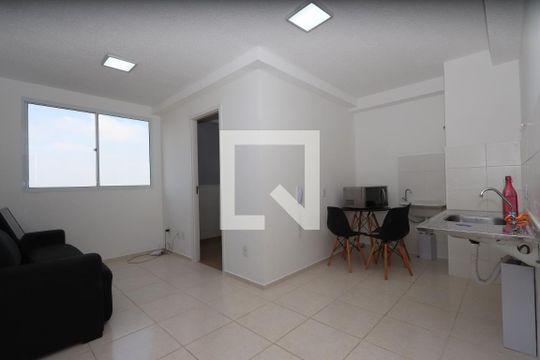 Sala de apartamento à venda com 2 quartos, 37m² em Conjunto Habitacional Teotonio Vilela, São Paulo