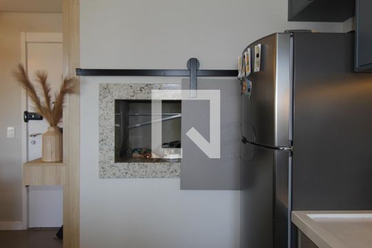 Cozinha e Área de Serviço de apartamento à venda com 1 quarto, 57m² em Passo da Areia, Porto Alegre