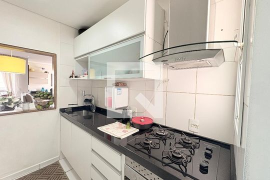 Cozinha de apartamento à venda com 2 quartos, 79m² em Engordadouro, Jundiaí