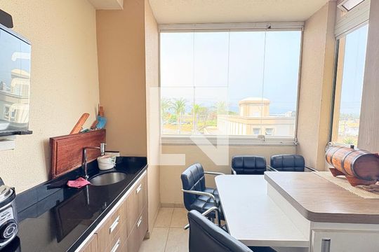 Varanda da Sala de apartamento à venda com 2 quartos, 79m² em Engordadouro, Jundiaí