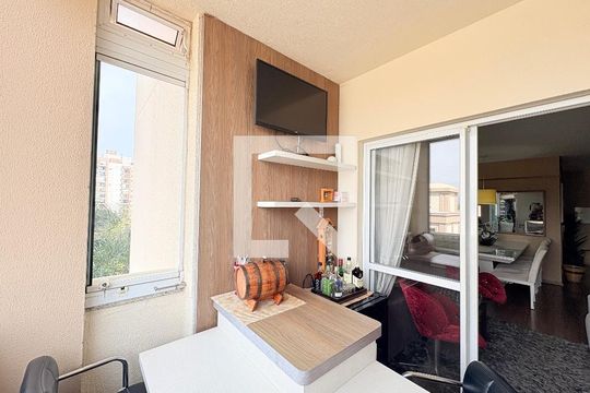 Varanda da Sala de apartamento à venda com 2 quartos, 79m² em Engordadouro, Jundiaí
