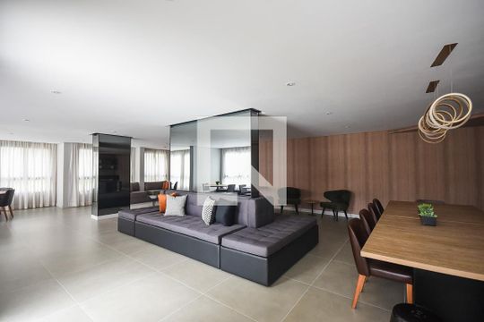 Área comum - Salão de Festa de kitnet/studio para alugar com 1 quarto, 25m² em Vila Andrade, São Paulo