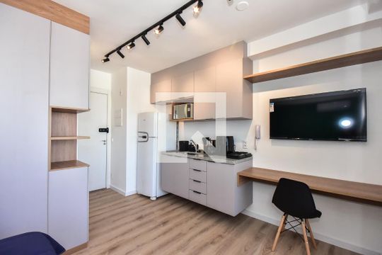 Studio de kitnet/studio para alugar com 1 quarto, 25m² em Vila Andrade, São Paulo