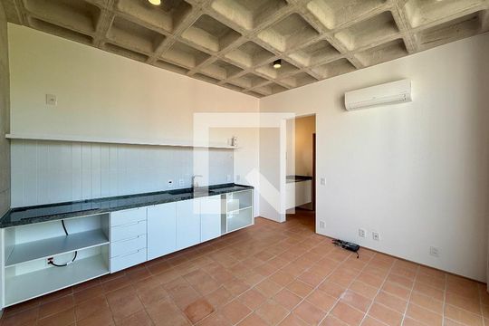 Sala de apartamento para alugar com 1 quarto, 35m² em Brooklin, São Paulo