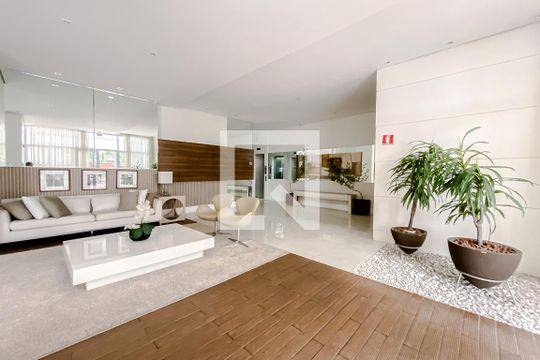 Área comum de apartamento à venda com 1 quarto, 53m² em Jardim Analia Franco, São Paulo