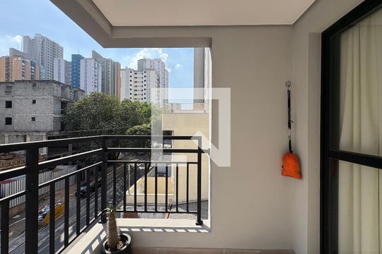 Sacada de apartamento à venda com 2 quartos, 48m² em Campestre, Santo André