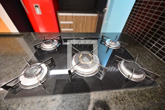 Cozinha de apartamento para alugar com 2 quartos, 58m² em Jardim América, Goiânia