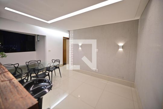 Sala de apartamento para alugar com 2 quartos, 58m² em Jardim América, Goiânia