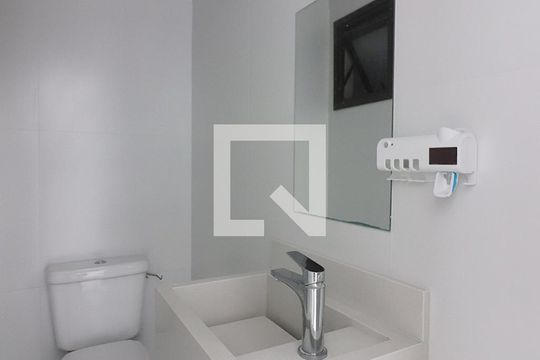 Lavabo de casa de condomínio à venda com 3 quartos, 106m² em Nova Petrópolis, São Bernardo do Campo