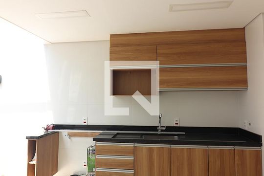 Cozinha e Espaço Gourmet de casa de condomínio à venda com 3 quartos, 106m² em Nova Petrópolis, São Bernardo do Campo