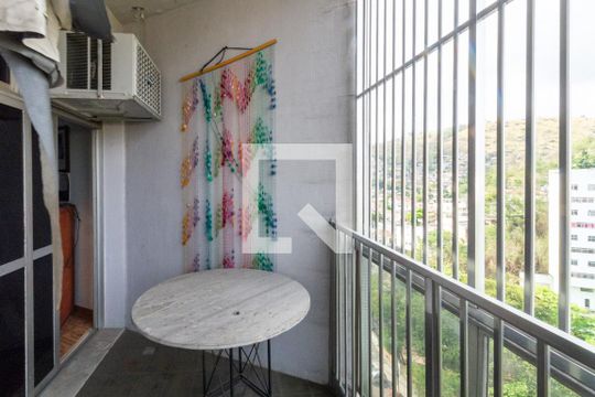 Varanda de apartamento à venda com 1 quarto, 60m² em Engenho Novo, Rio de Janeiro