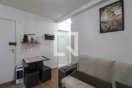 Sala de apartamento à venda com 2 quartos, 50m² em Vila Metalúrgica, São Paulo