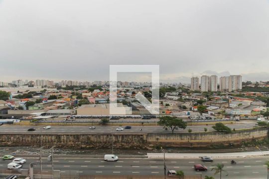 Varanda da Sala de apartamento à venda com 2 quartos, 50m² em Vila Metalúrgica, São Paulo