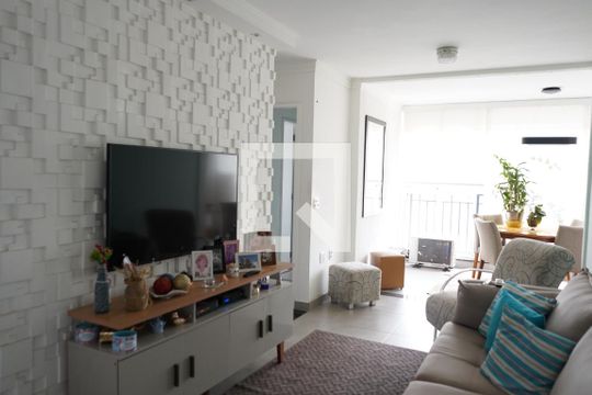 Sala de apartamento à venda com 2 quartos, 60m² em Vila Bertioga, São Paulo