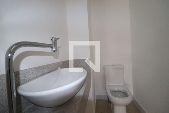 Lavabo de apartamento à venda com 4 quartos, 185m² em Jardim, Santo André