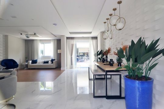 Área comum - Salão de festas de apartamento à venda com 4 quartos, 185m² em Jardim, Santo André
